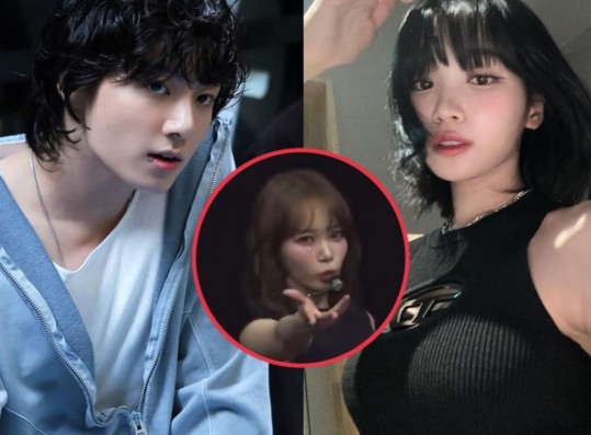 LE SSERAFIM Chaewon Gets Noticed by BTS Jungkook After Hilarious Mistake