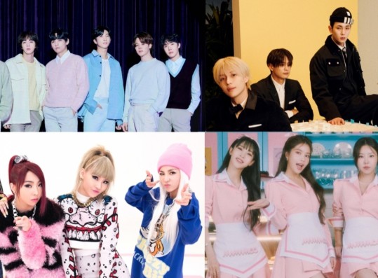 10 Most Influential K-pop Groups on Social Media: BTS, SHINee, 2NE1, MAMAMOO, More!