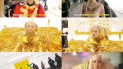 Jeon Somi, new song 'Gold Gold Gold' MV making film released... iconic charm
