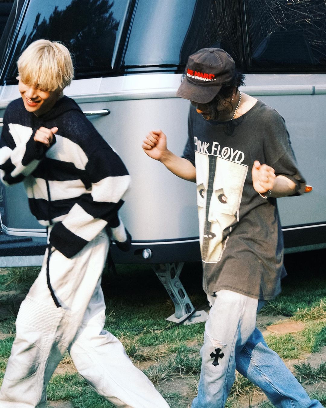 BTS V & Park Hyo Shin, challenge that made people laugh even though the choreography was wrong