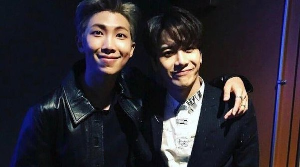 Jackson (GOT7) and Namjoon (BTS)