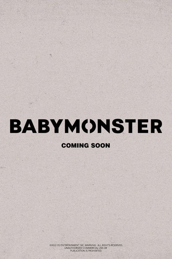 YG's new talent 'BABYMONSTER' makes surprise debut in November... New girl group 7 years after Blackpink