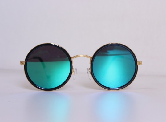 Black Framed Hippie Sunglasses