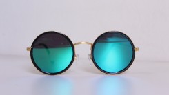 Black Framed Hippie Sunglasses