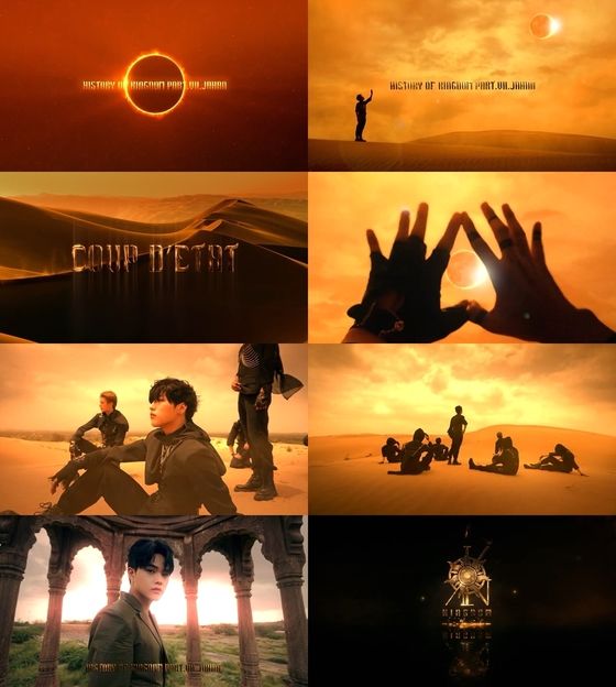 KINGDOM standing on the desert... New song ‘COUP D’ETAT’ MV teaser released