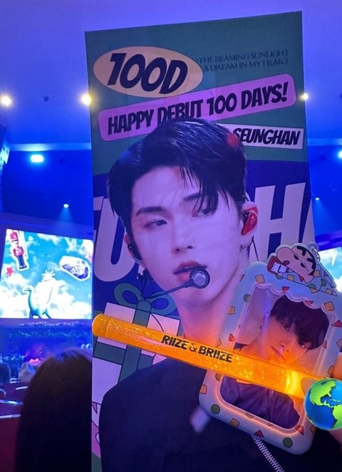RIIZE Seunghan's Banner in Group's Fanmeeting Receives Mixed Reactions: 'I hate this'