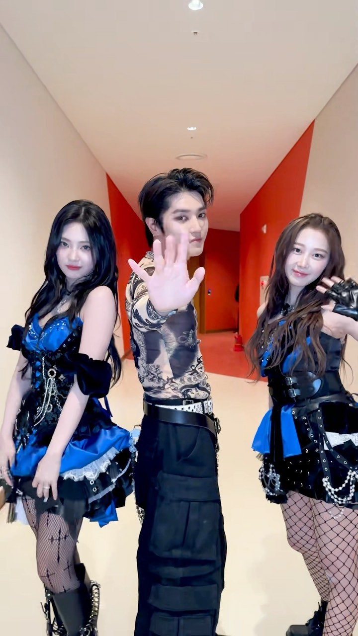 aespa GISELLE and NING NING ,NCT TAEYONG.