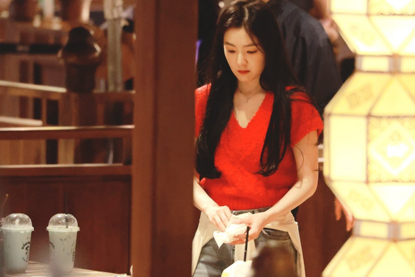 Red Velvet Irene Spotted Cleaning After Shoot—Here's Why It's Drawing Mixed Reactions