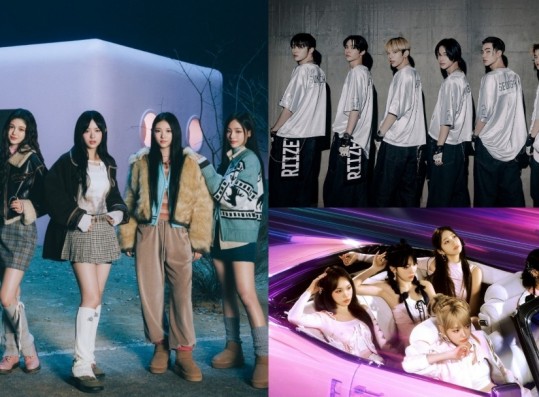 Top 10 Hottest 4th-Gen K-pop Groups of January 2024 Who Displayed Unstoppable 'Rookie' Power