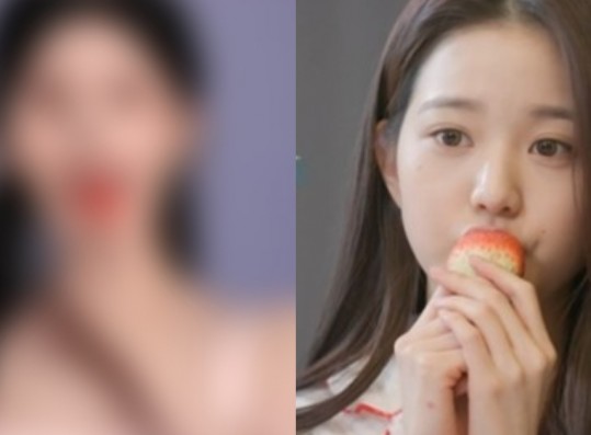 Jang Wonyoung Lookalike Accused of 'Copying' How IVE Member Eats Strawberries