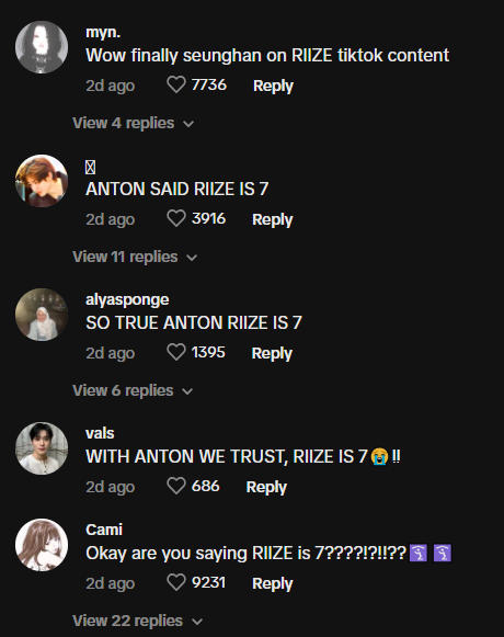 Did Anton Hint at OT7 RIIZE? Here's What Happened
