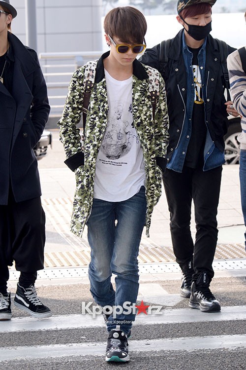 Teen Top at Incheon Airport Leaves for M Countdown Nihao Taiwan-April ...