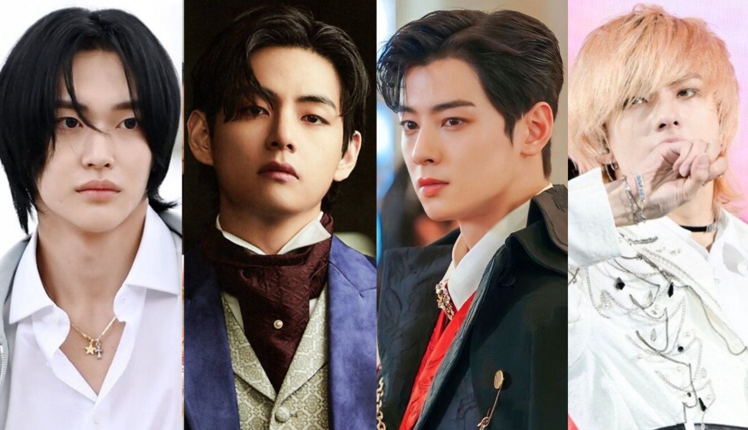 BTS V vs Cha Eun Woo 340k K Netz Pick Most Handsome K pop Idols