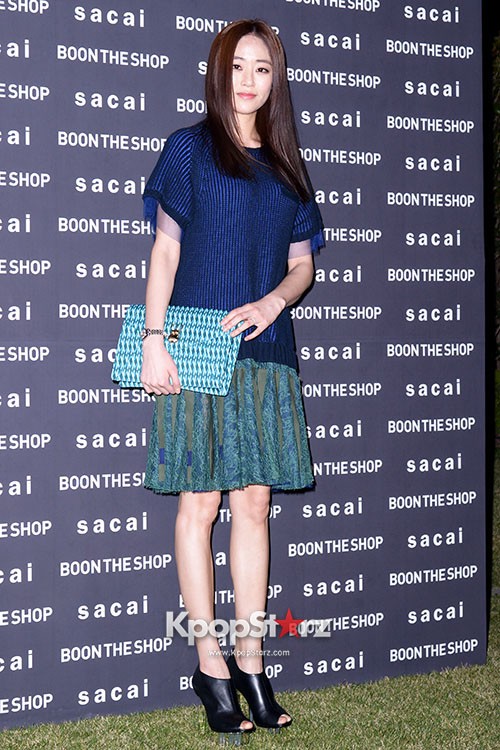Actress Kim Hyo Jin Attends BOON THE SHOP 'SACAI' AW 2013 Fashion Show ...