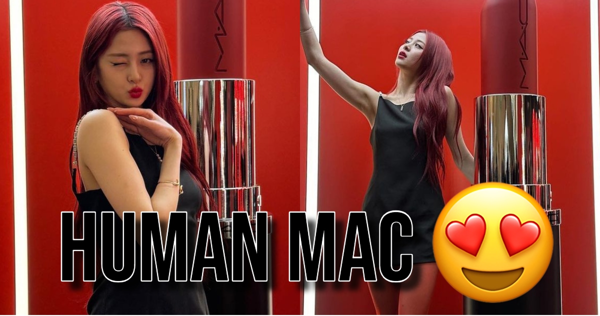 ‘HUMAN MAC’ LE SSERAFIM Huh Yunjin Goes Viral For Visuals at Brand’s Event