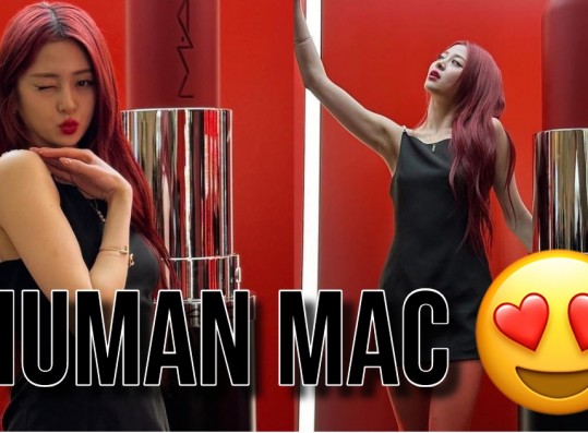 'HUMAN MAC' LE SSERAFIM Huh Yunjin Goes Viral For Visuals at Brand's Event