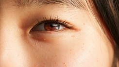 asian girl with brown eyes