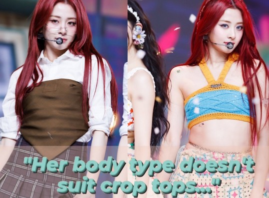 LE SSERAFIM Yunjin Criticized for Wearing Crop Top: 'She Loses Her Prettiness...'