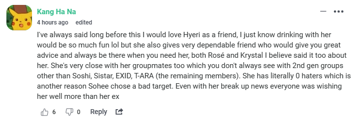A personalidade 'amigável' de Hyeri no Dia das Meninas desperta tópico de apreciação + Stans discutem a popularidade do Idol na Coreia