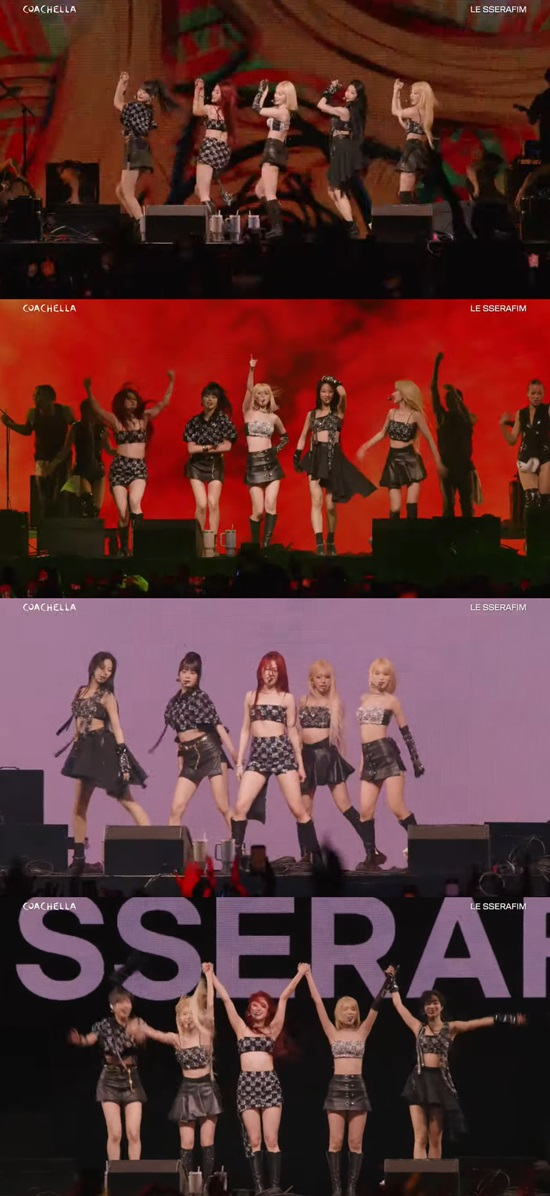 LE SSERAFIM's Coachella Performance Disappoints, Dubbed 'Worst Stage' Among K-pop Girl Groups