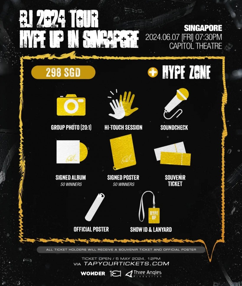 B.I 2024 Tour “HYPE UP” In Singapore