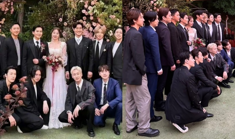 Super Junior OT15 Makes 1st Group Chant After Decade + 'Sorry Sorry' 2024 Version at Ryeowook-Ari's Wedding