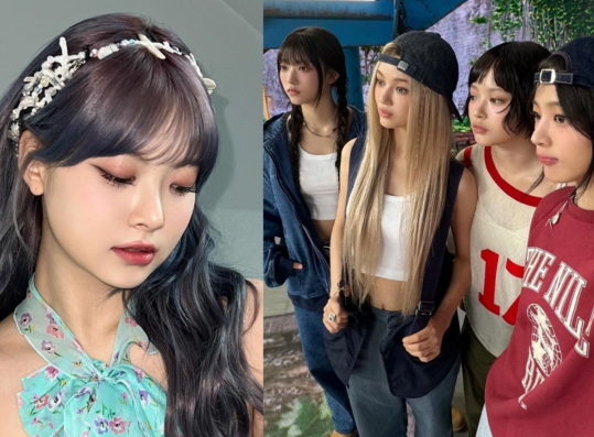 LE SSERAFIM Eunchae Draws Criticism for 'Raising Brows' to NewJeans Danielle — FEARNOTs Defend Idol