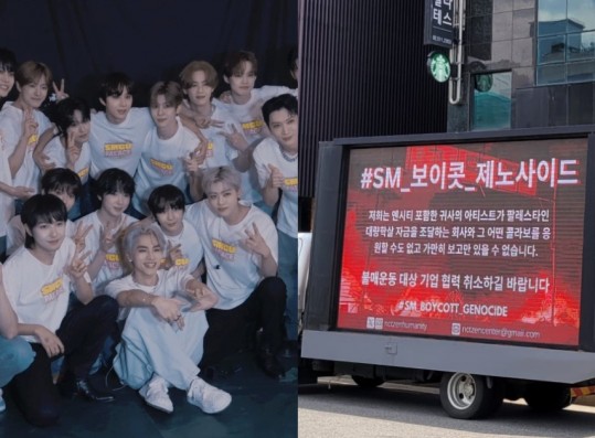 NCTzens Send Protest Truck To Starbucks To Boycott Collaboration With NCT – K-Netz Not Impressed