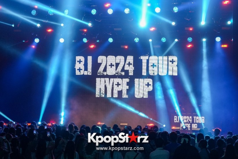 B.I Hypes Up Concert In Singapore
