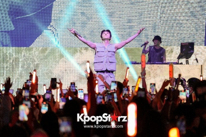 B.I Hypes Up Concert In Singapore