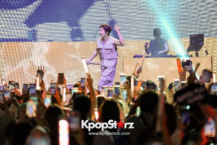 B.I Hypes Up Concert In Singapore