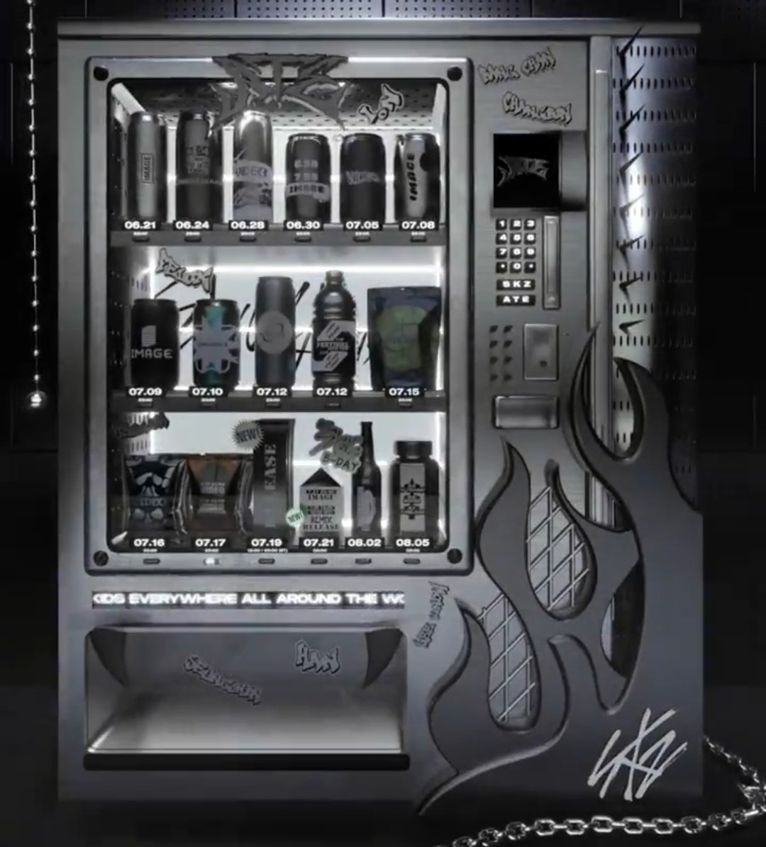 Stray Kids acusados ​​de copiar el horario de la máquina expendedora de NCT Dream para 'ISTJ': '¿Dónde está la vergüenza...?'