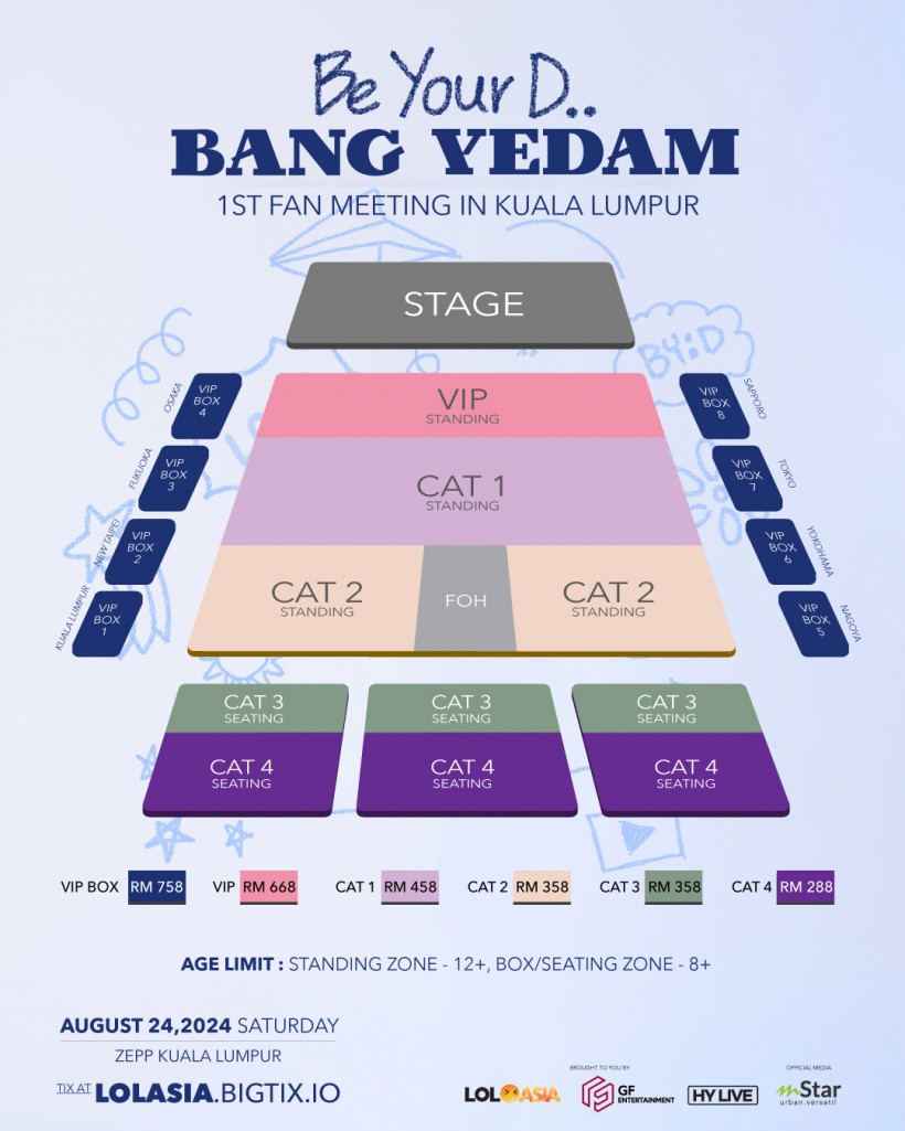 BANG YEDAM 1ST FANMEETING IN KUALA LUMPUR “BE YOUR D..”