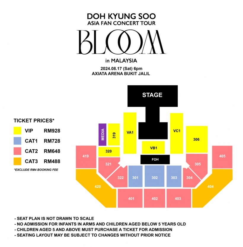 DOH KYUNG SOO ASIA FAN CONCERT BLOOM in MALAYSIA