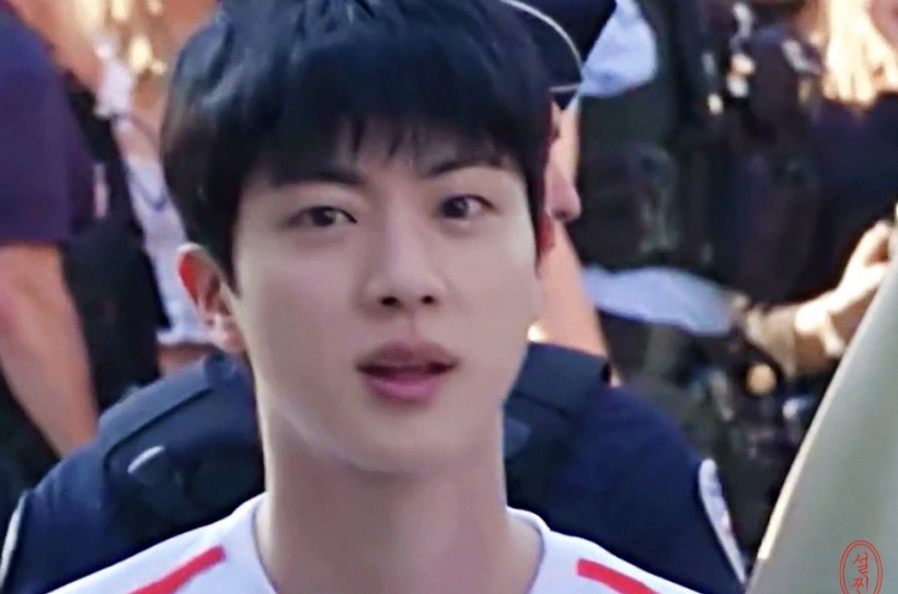 BTS Jin’s Hair Extension Transformation at Paris Olympics Sparks Debate ...