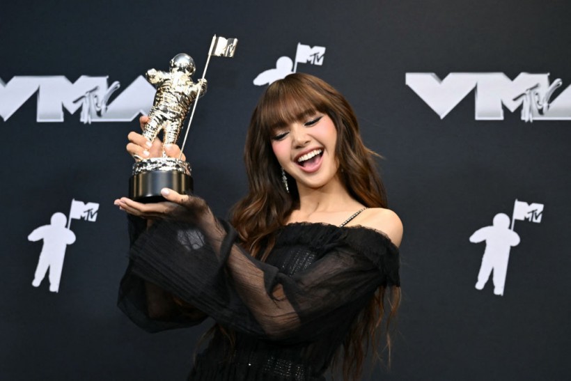 US-ENTERTAINMENT-MUSIC-AWARD-MTV-PRESSROOM