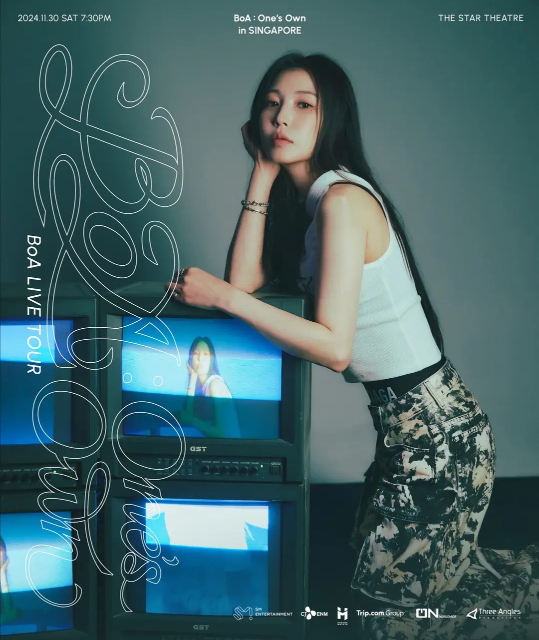 BoA To Hold Live Tour – BoA: One’s Own In Singapore This November