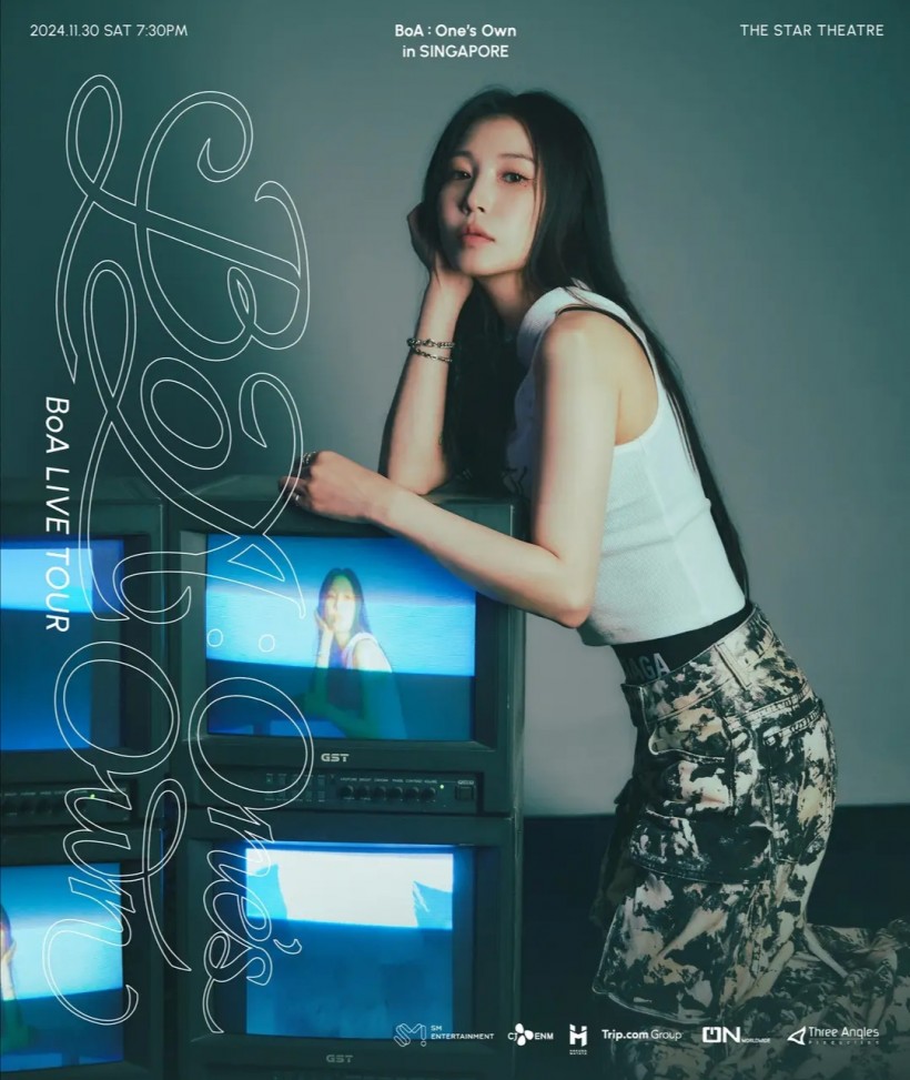 BoA To Hold Live Tour - BoA: One's Own In Singapore This November