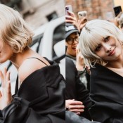 TWICE Momo Turns Heads With Gorgeous Blonde Bob In Milan Fashion Week: 'She's Too Powerful'