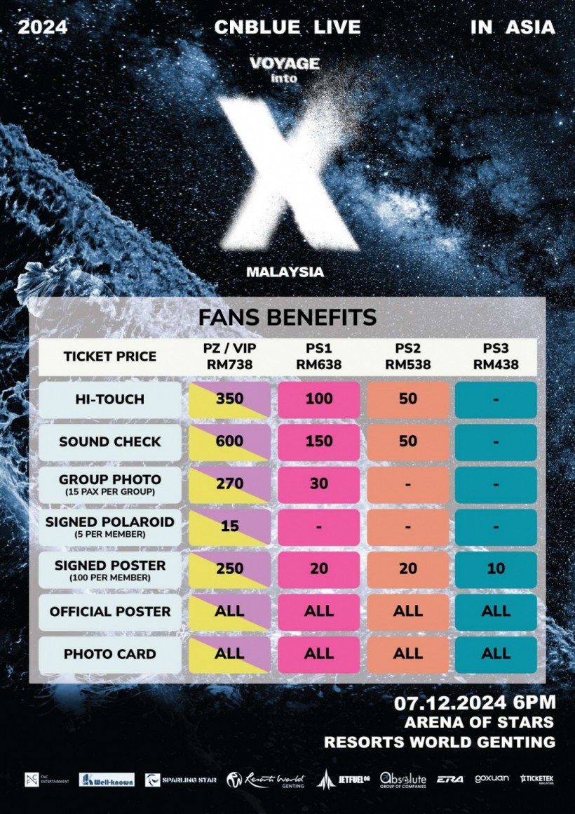 2024 CNBLUE LIVE IN ASIA - VOYAGE into X MALAYSIA