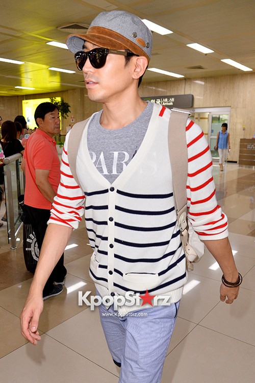 Airport Style: Shinhwa Returns To Korea from Japan on July 16, 2013 ...