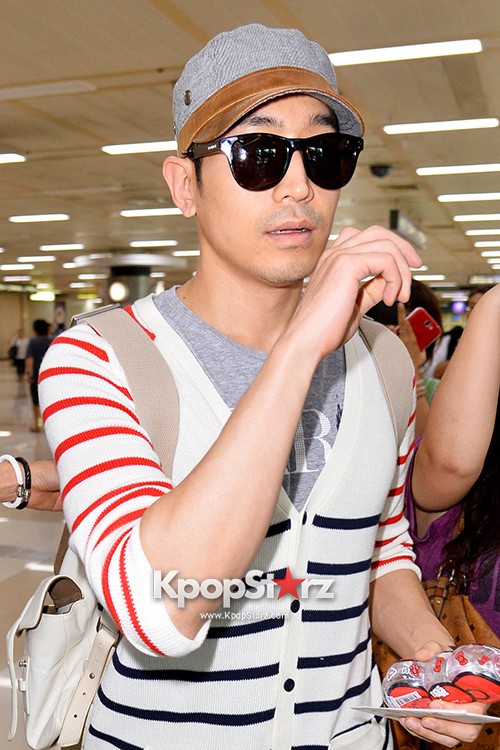 Airport Style: Shinhwa Returns To Korea from Japan on July 16, 2013 ...