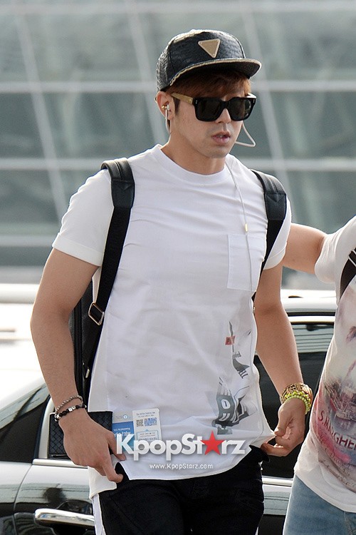 TVXQ Leaving for World Tour Concert In Shanghai, China on July 19, 2013 ...