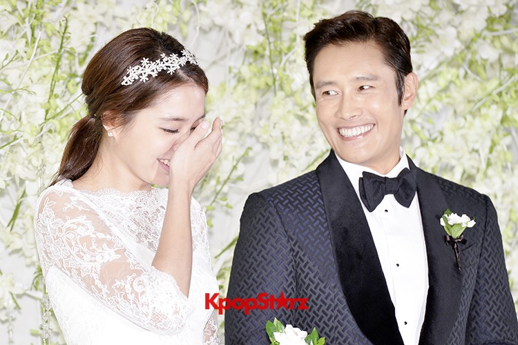 Lee Byung Hun and Lee Min Jung Wedding Press Conference on Aug 10, 2013 ...