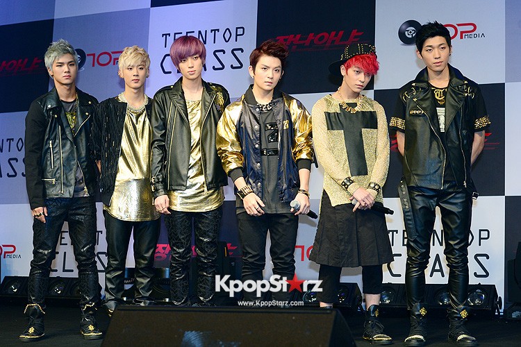 Teen Top Mini Album 'TEENTOP CLASS' Press Conference - Aug 27, 2013 ...