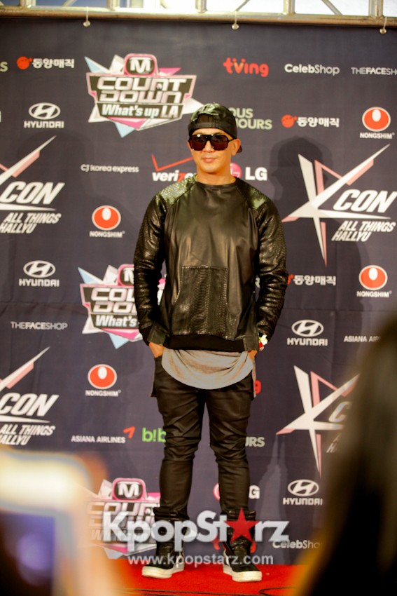 KCON 2013 DJ Koo Says Hi Before Spinning Tracks at M! Countdown What's