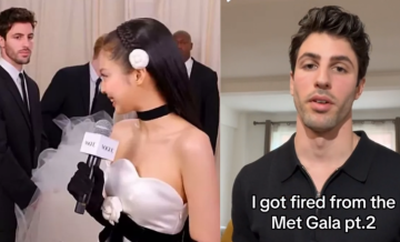 Model Standing Behind BLACKPINK Jennie at Met Gala Fired for Being 'Too Handsome'