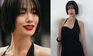 Lucky Fan Gets A Kiss from 'Most Beautiful Face of the Decade' Nana at Paris Fashion Week